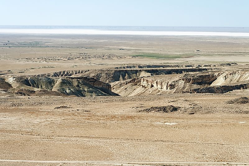 #5 Vpadina Karagiye, Kazakhstan, -433 feet