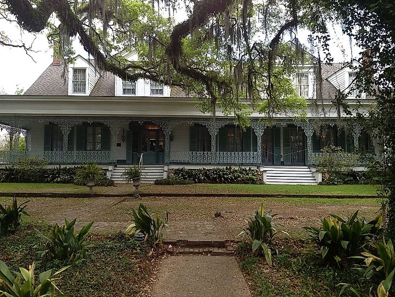 It is reported that ten murders took place at Myrtles Plantation. Editorial Credit: Wikipedia.com