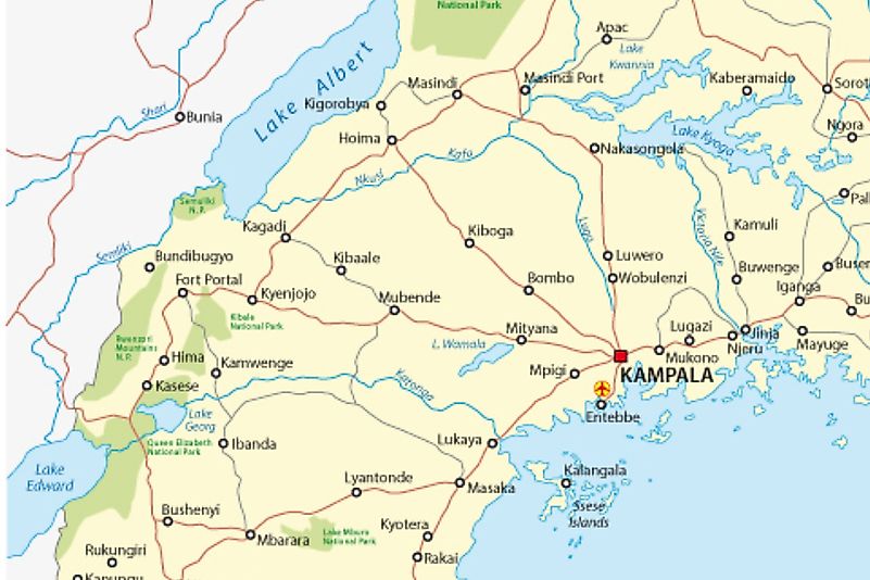 The kingdom of Rwenzururu includes the districts of Bundibugyo, Kasese, and Ntoroko. The kingdom of Rwenzururu includes the districts of Bundibugyo, Kasese, and Ntoroko.