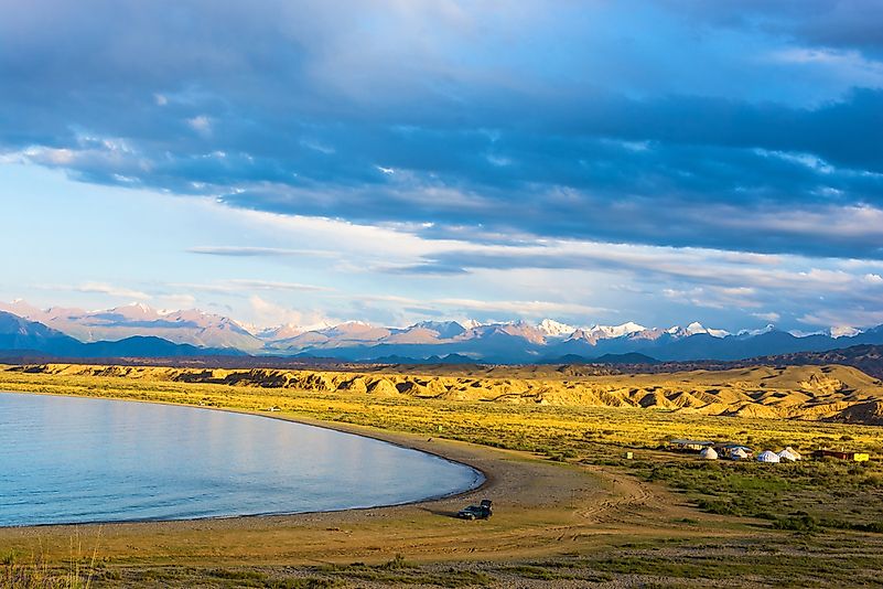 Lake Issyk-kul. Lake Issyk-kul.