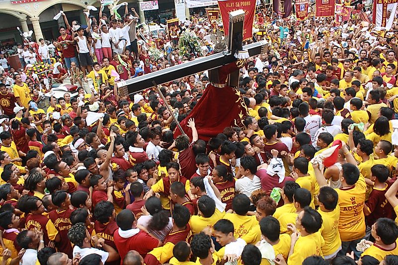 Black Nazarene procession. Image credit: Denvie balidoy/Wikimedia.org Black Nazarene procession. Image credit: Denvie balidoy/Wikimedia.org
