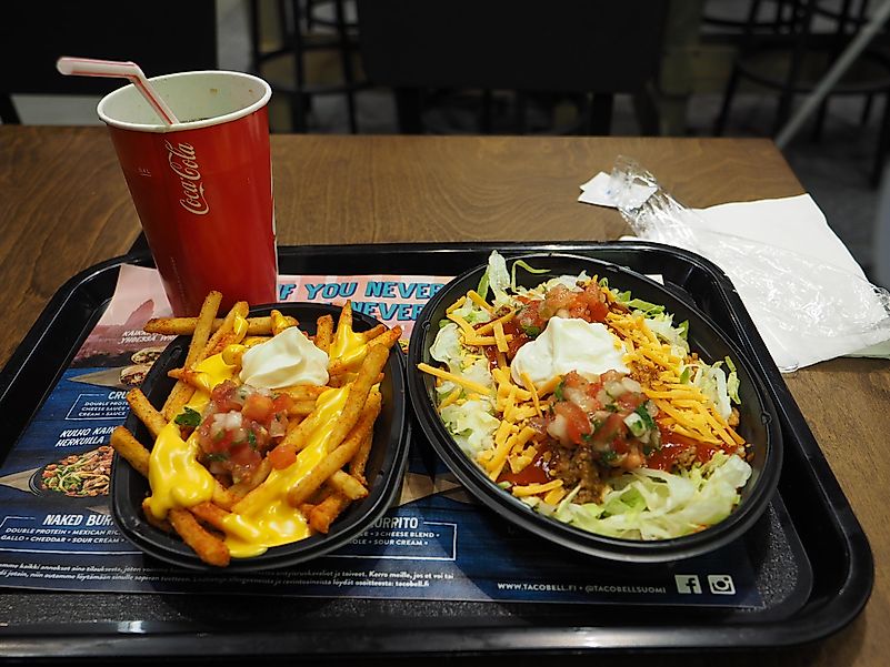 Taco Bell food is filled with sodium and fat. Image credit: wikimedia.org