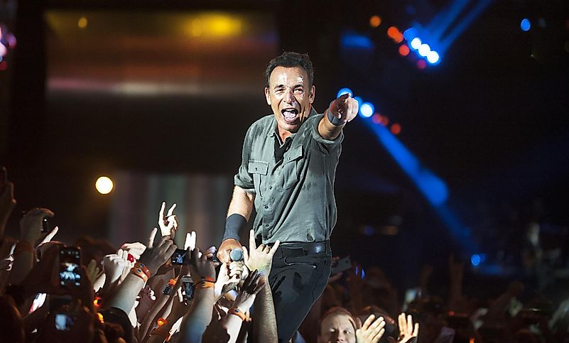 Bruce Springsteen. Image credit: Antonio Scorza / Shutterstock.com Bruce Springsteen. Image credit: Antonio Scorza / Shutterstock.com
