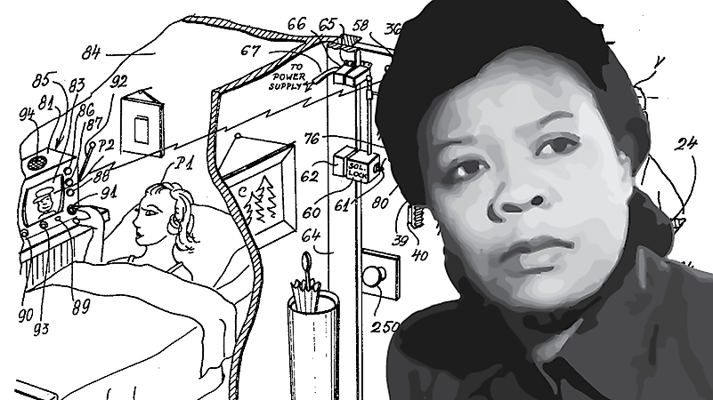 Although Brown was working as a full-time nurse, her contribution to the field of home security systems is immense. Image credit: timeline.com Although Brown was working as a full-time nurse, her contribution to the field of home security systems is immense. Image credit: timeline.com