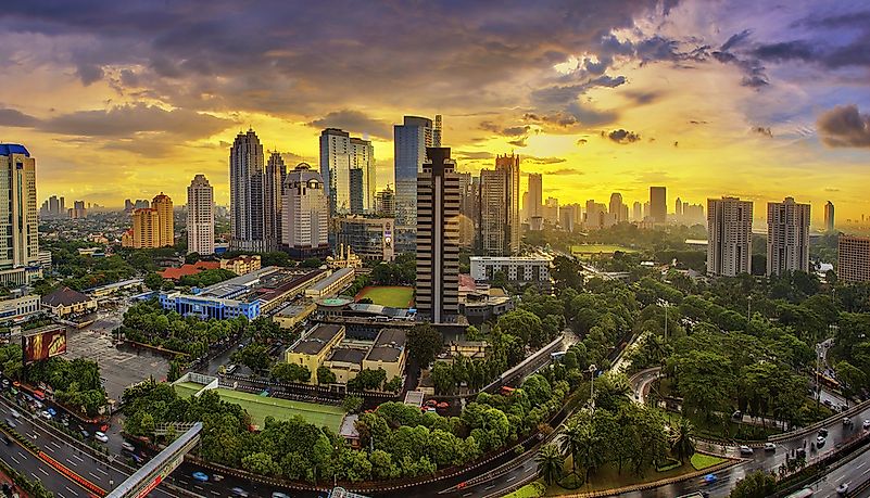 Jakarta, Indonesia’s capital city, is locate on the island of Java.