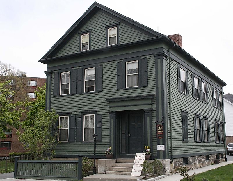 You can stay in this haunted house for $250 per night. Editorial Credit: Wikimedia.com