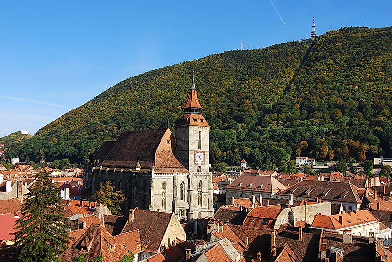 Black Church, Romania. Black Church, Romania.