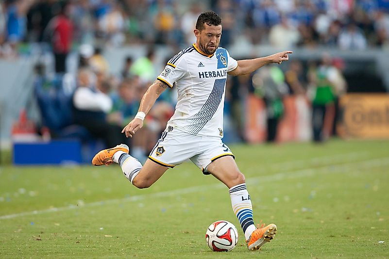 Dan Garganof the Los Angeles Galaxy. Editorial credit: Photo Works / Shutterstock.com