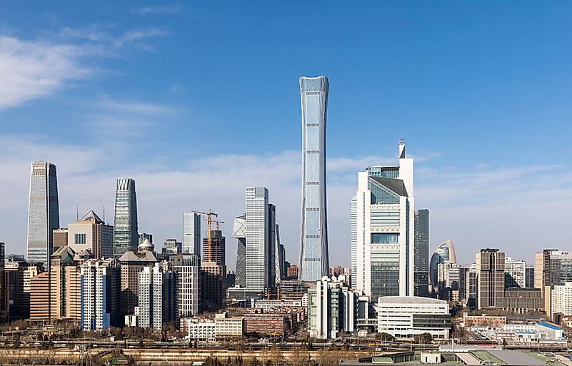 #10 CITIC Tower (China Zun) – 527 meters / 1729 feet
