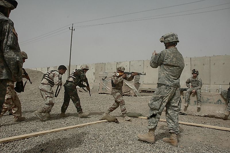The 2003 invasion of Iraq was just the first step of the Iraq War. Image credit: Christopher Landis / Shutterstock.com The 2003 invasion of Iraq was just the first step of the Iraq War. Image credit: Christopher Landis / Shutterstock.com