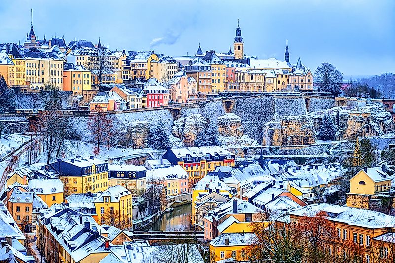 #8 Luxembourg - 2,586 sq km