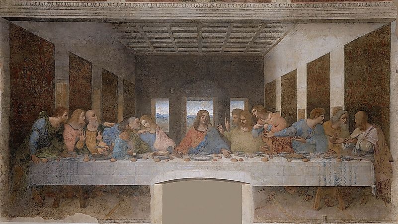 #2 The Last Supper (Santa Maria Delle Grazie Monastery, Milan)