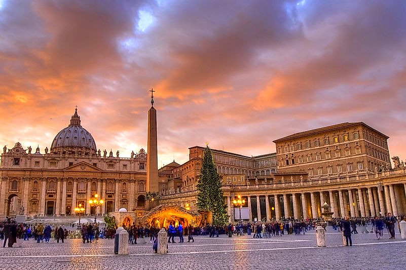 #1 Vatican City - 0.44 sq km