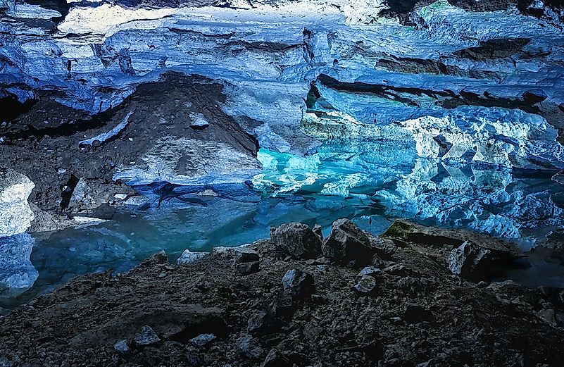 #3 The Kungur Ice Cave