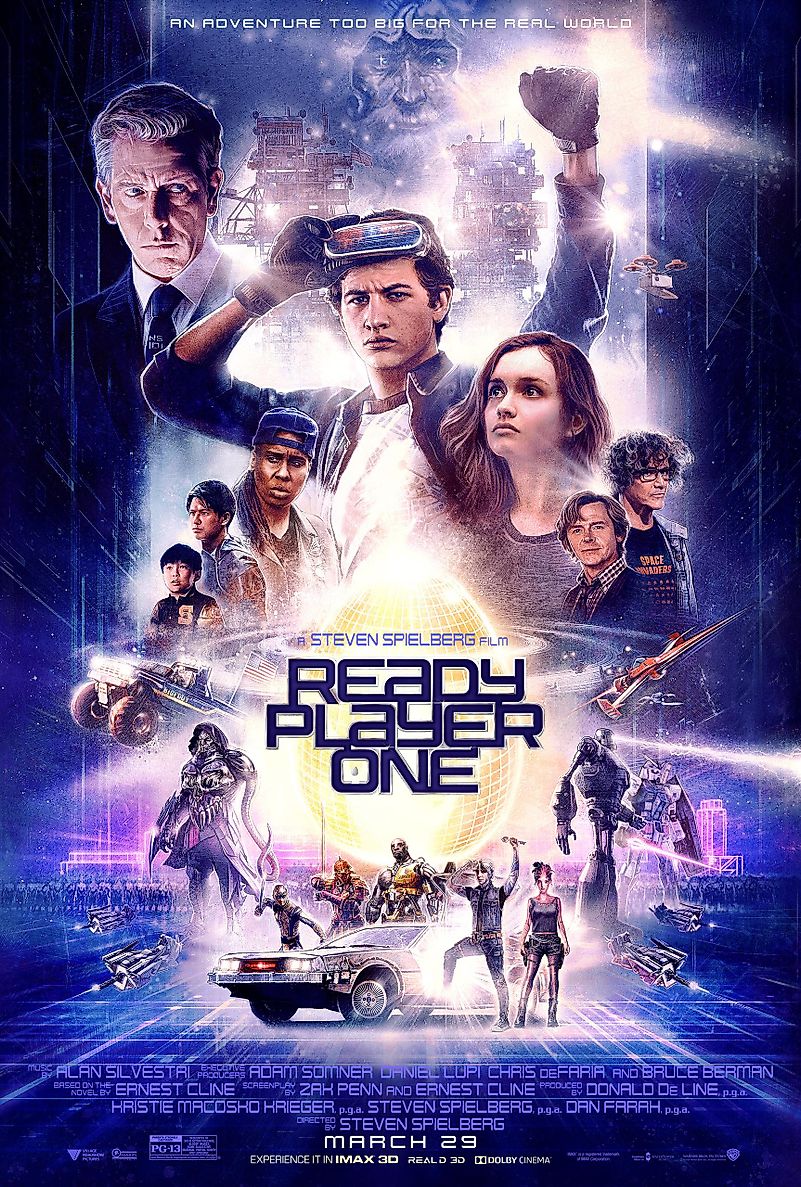 Ready Player One é um clássico moderno de Spielberg.  Crédito da imagem: imdb