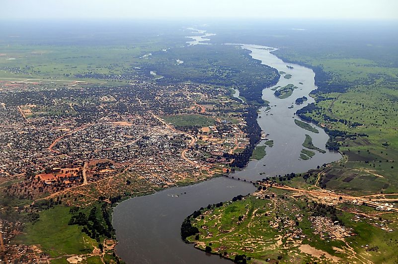 The Nile River snaking its way through Juba in Sudan. Image credit: Frontpage/Shutterstock.com The Nile River snaking its way through Juba in Sudan. Image credit: Frontpage/Shutterstock.com