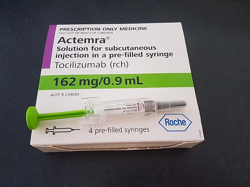 Actemra and Kevzara are currently in the clinical test stage. Image credit: www.arthriticchick.com