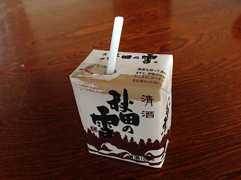 A Tetrapack Sake in Japan. Image credit: Magda Wojtyra/Flickr.com A Tetrapack Sake in Japan. Image credit: Magda Wojtyra/Flickr.com