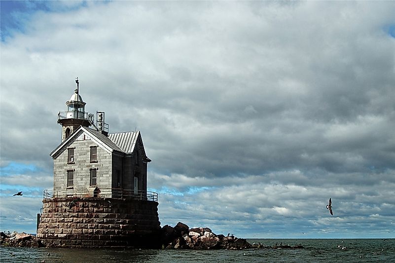 #7 Stratford Shoal Light - 1877