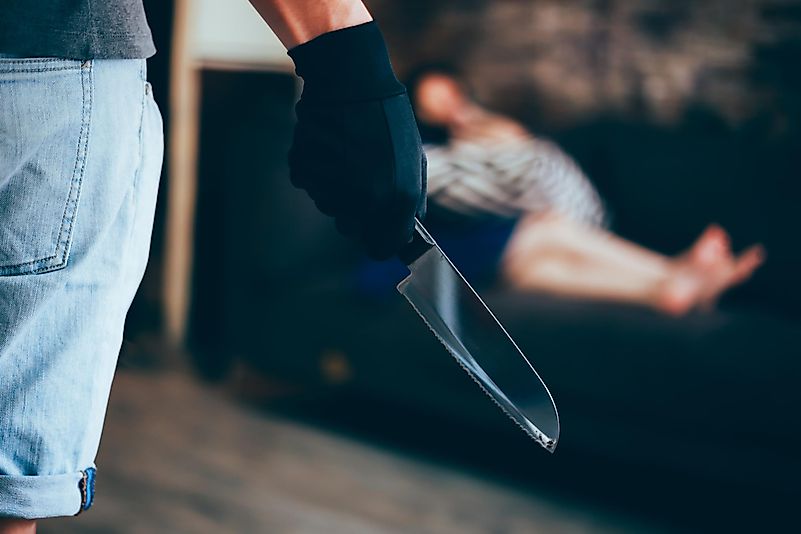 His killing spree lasted for 12 years, from 1978 to 1990, during which he brutally stabbed and slashed 53 people. His killing spree lasted for 12 years, from 1978 to 1990, during which he brutally stabbed and slashed 53 people.