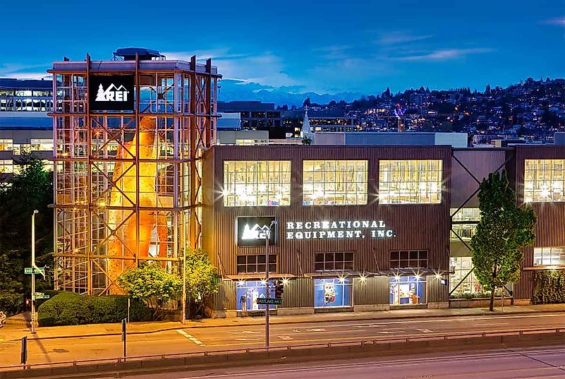 REI is currently comitted to paying employees when stores are shut down. Image credit: gearjunkie.com
