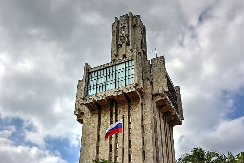 The iconic Embassy of Russia in Cuba. The iconic Embassy of Russia in Cuba.
