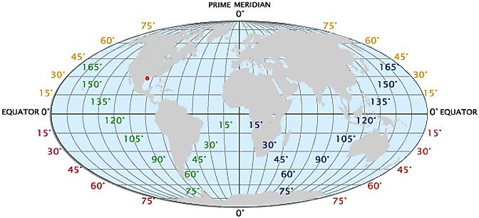 Latitude And Longitude Facts And Map