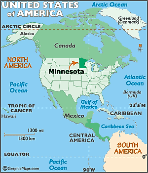 Minnesota Map / Geography of Minnesota/ Map of Minnesota - Worldatlas.com