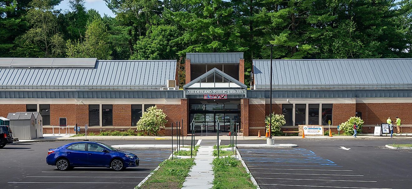 Guilderland Public Library, on Western Avenue