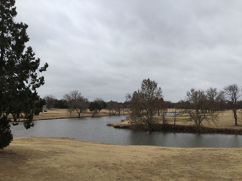 Meadowlake Park in Enid, Oklahoma