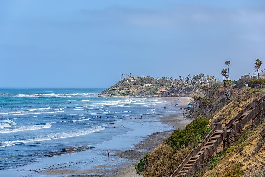 The beautiful Anza-Borrego beach.