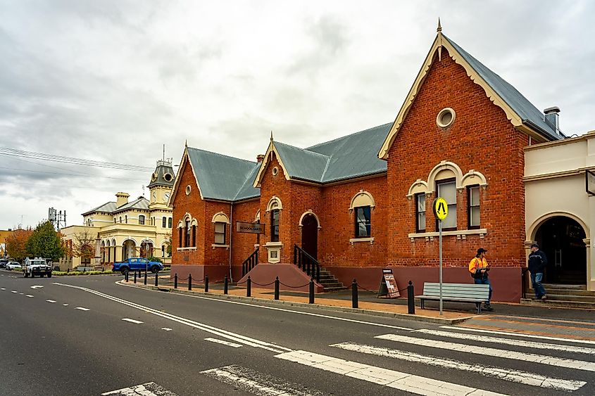 Tenterfield, New South Wales: Historical buildings along the main street