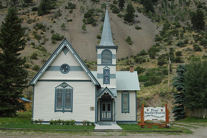 A Church in Lake City, Colorado.
