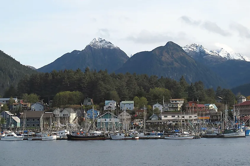 Sitka Harbor, Baranof Island, Alaska