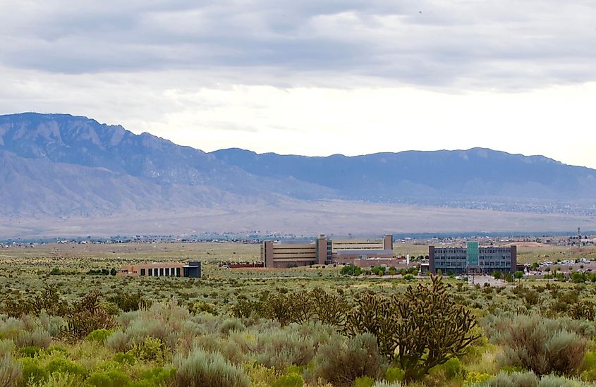 Rio Rancho, New Mexico desert landscape