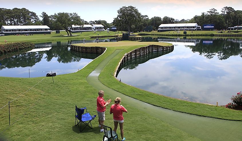 The TPC Sawgrass, Ponte Vedra, Florida, USA.