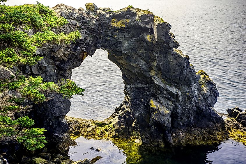 Hole-in-the-Wall at Grand Manan, New Brunswick