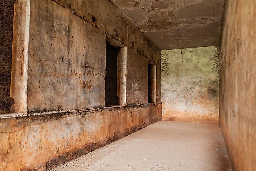A series of torture chambers in Uganda that were active during Idi Amin's rule in the 20th century.