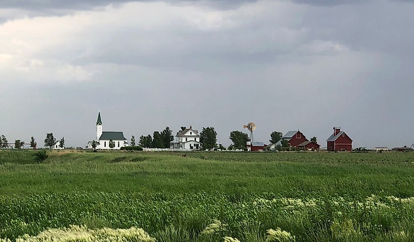 Stormy day, York, Nebraska