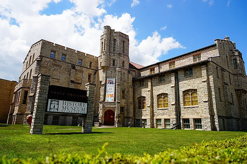 The History Museum at the Castle sits on College Avenue in Appleton.