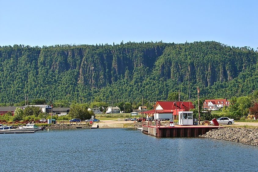 Red Rock, Thunder Bay District, Ontario, Canada.