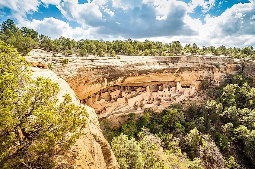 Cliff dwellings in Mesa Verde National Park, Colorado