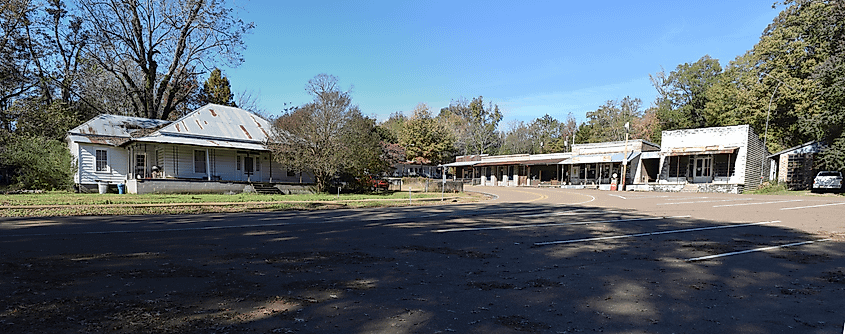 Main Street in Taylor, Mississippi