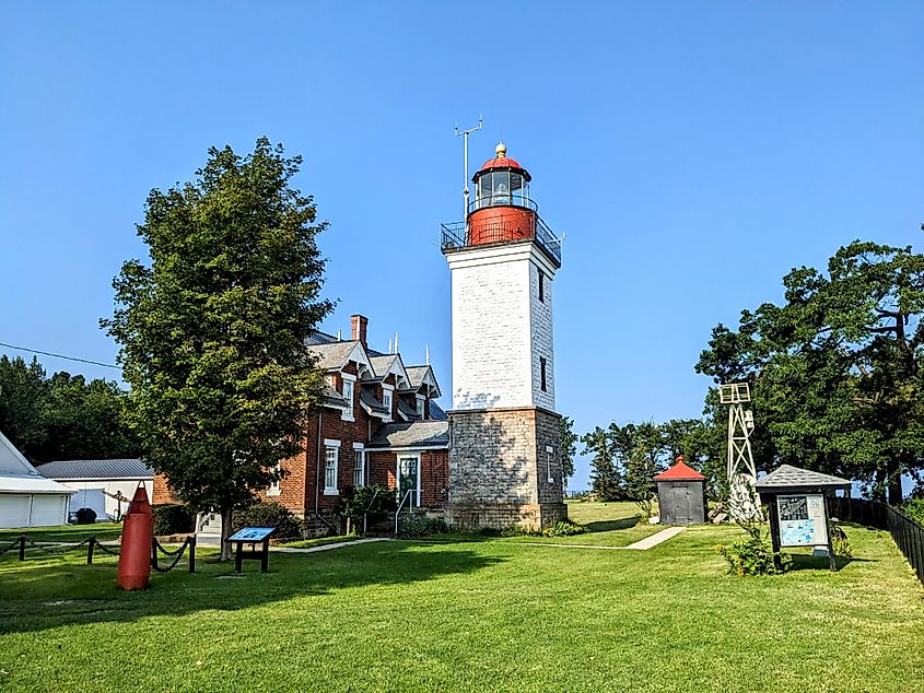 Point Gratiot Dunkirk Lighthouse in Dunkirk, New York.