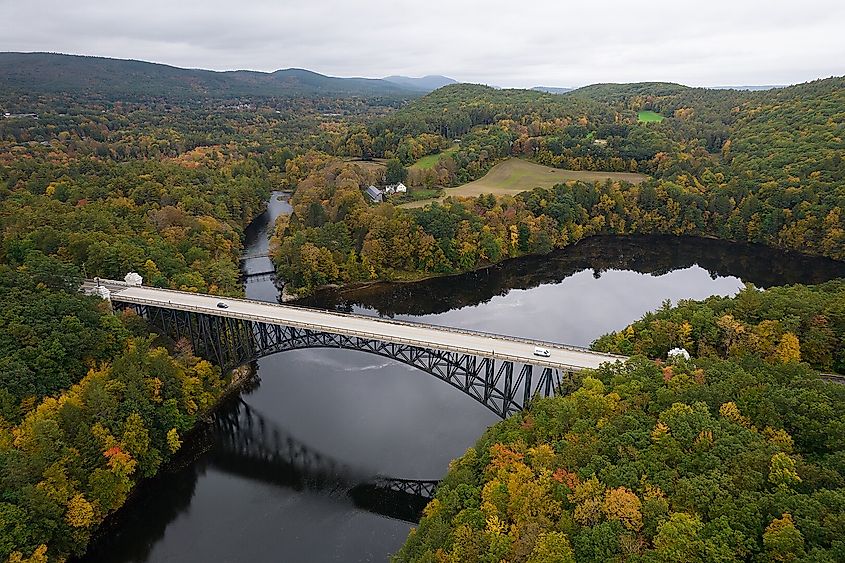 French King Bridge near Erving, Massachusetts.