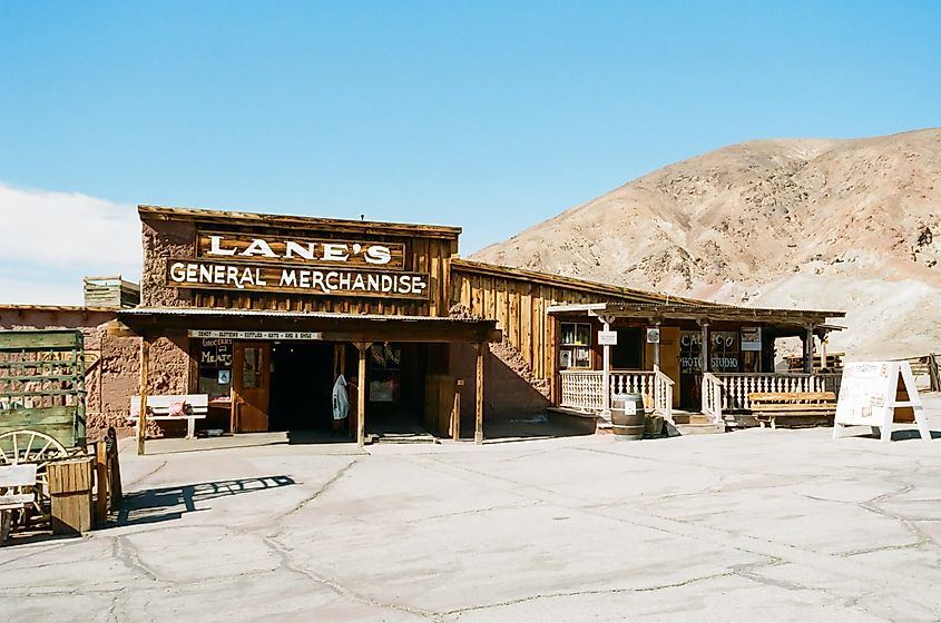 Lane's General Merchandise store in Calico, California.