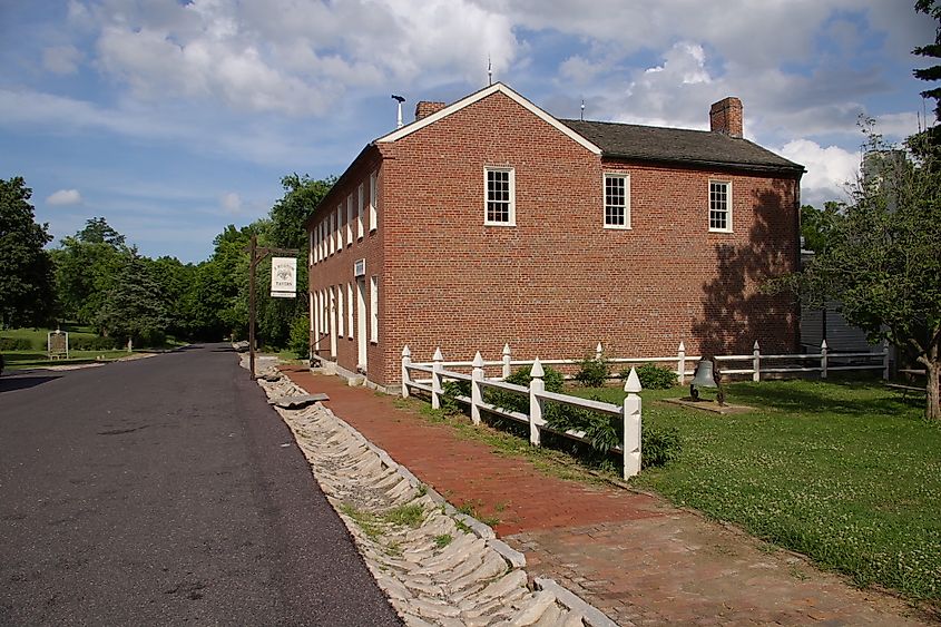 J. Huston Tavern, a historical landmark in Arrow Rock.