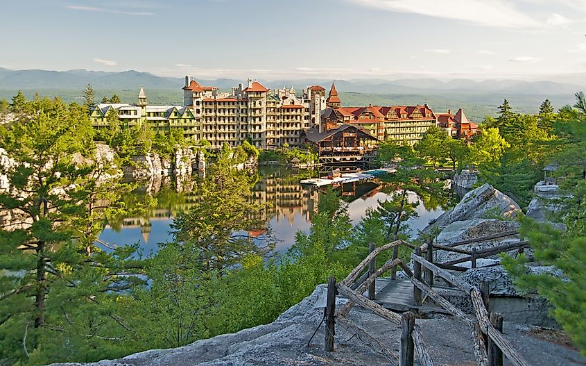 Mohonk Mountain House in New Paltz, New York.
