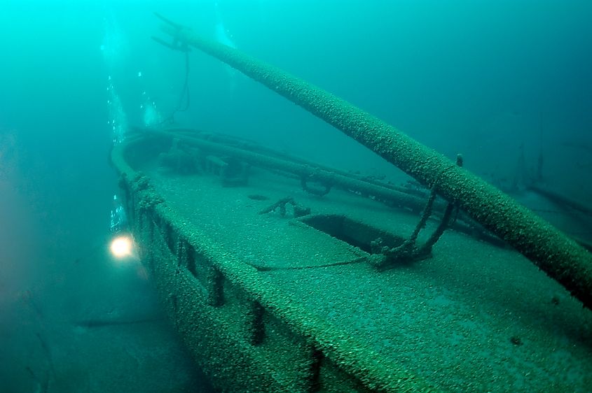 Wreck of the Gallinipper.