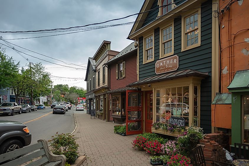 The City Center in Frenchtown, New Jersey. 
